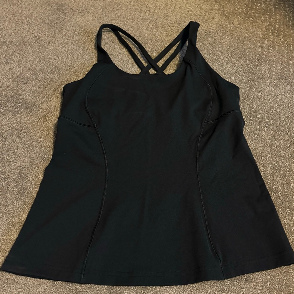 Lululemon Energy Waist Length Tank Top Size 10